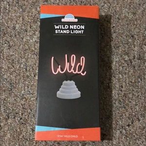 FUNDERDOME ‘Wild’ Neon Stand Sign